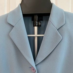 Ann Klein Baby Blue Silk Jacket (P2)